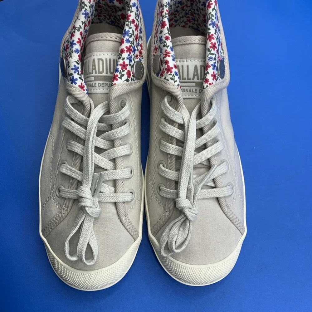 Palladium Aventure CVS Sneaker Shoes Women's Rainy Day Marshmallow - Size US 5.5